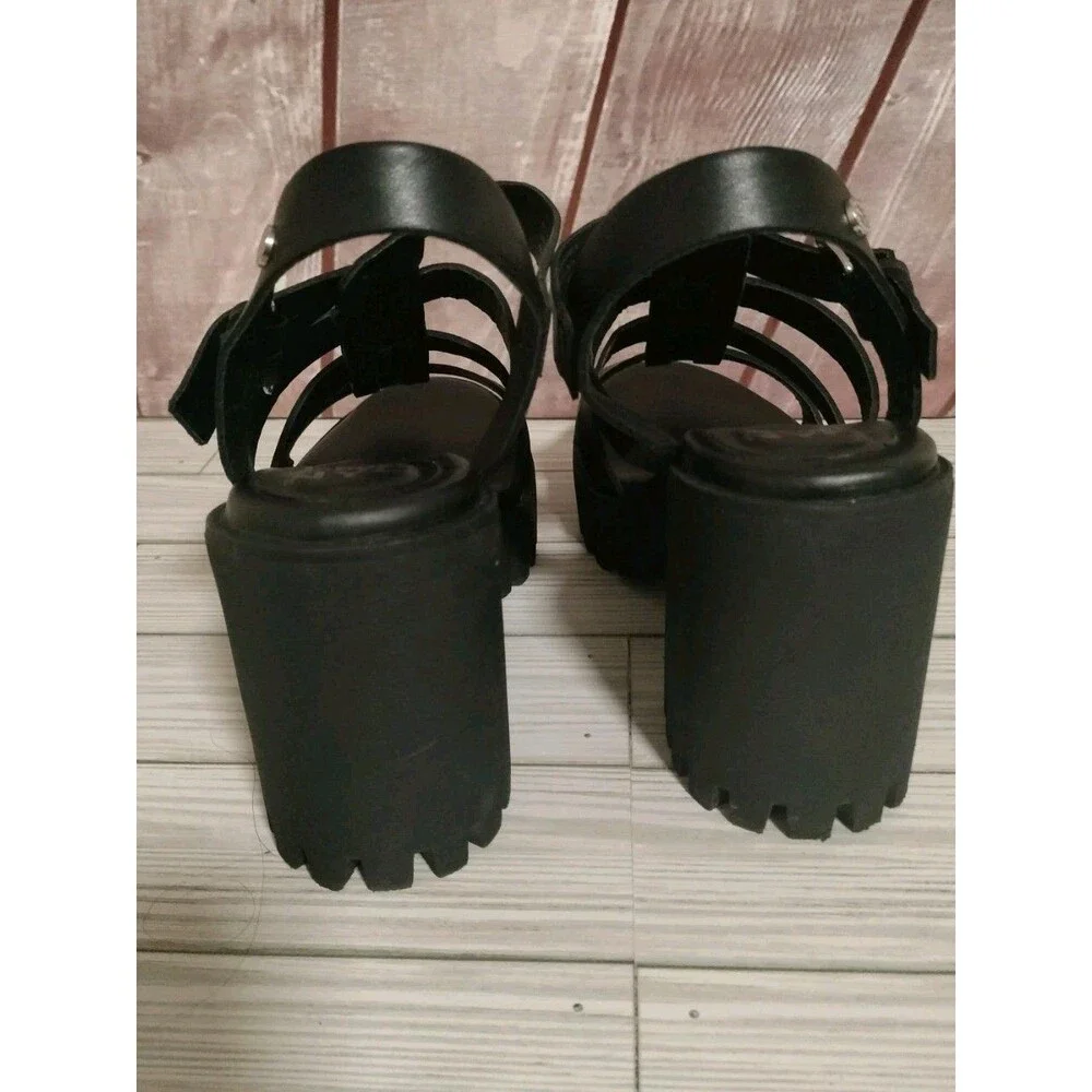 Madden NYC Fisherman Sandal Black Fisherman Lug 4
